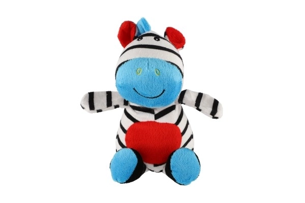 Blødt raslelegetøj Zebra til babyer
