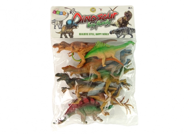 Sæt med figuriner Dinosaur Park 8 stk