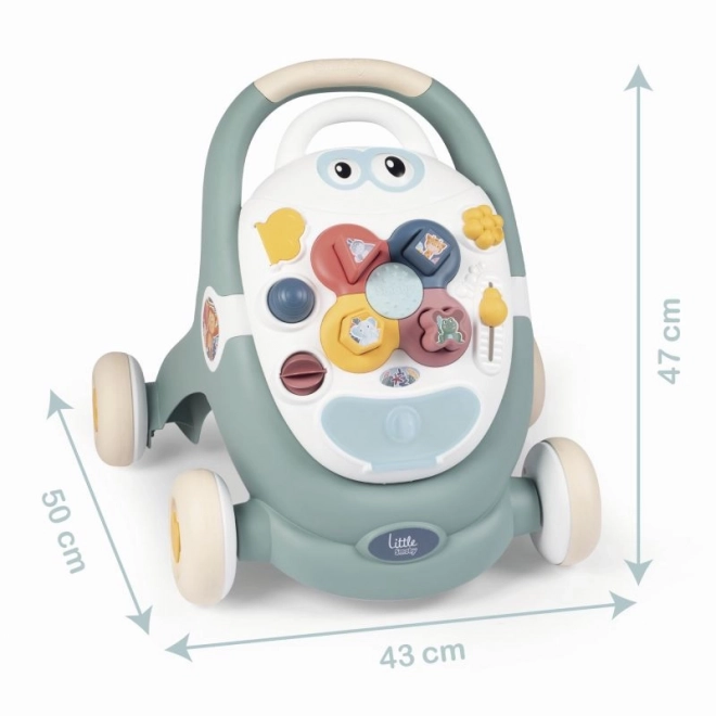 Plastik gåvogn 3i1 Little Smoby