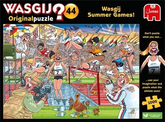 Puslespil 1000 stk Wasgij Sommerlege