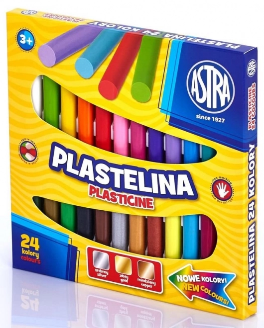 Astra plastelin 24 farver