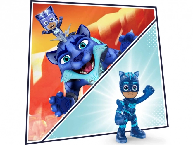 PJMasks brølende modige kat med figur