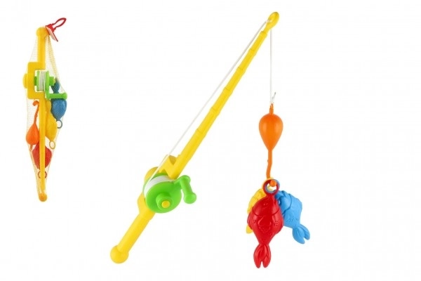 Fiskestang med fisk 50 cm