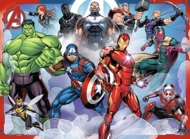 Ravensburger børnepuslespil Marvel Avengers 100 brikker