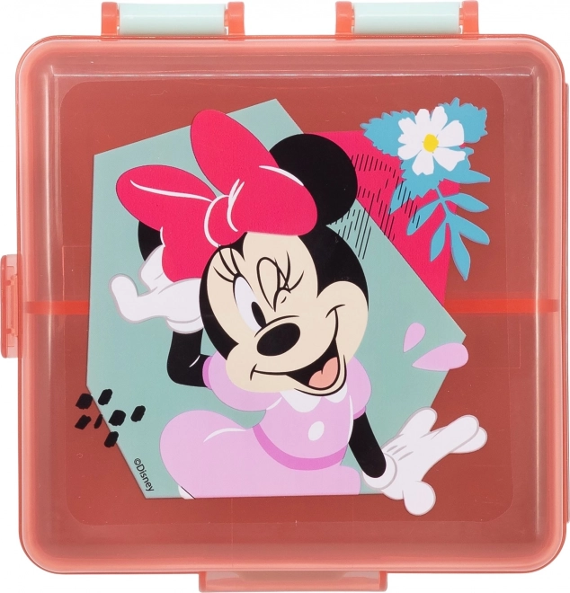 Firkantet Multi Box til frokost Minnie Mouse