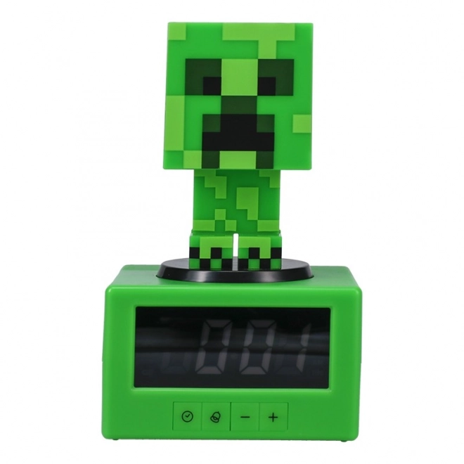 Minecraft Creeper vækkeur med natlys 16 cm