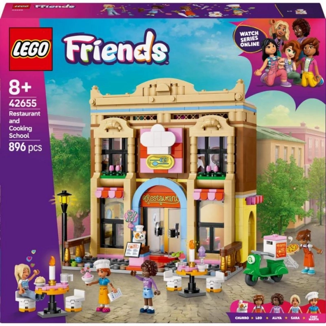 LEGO Friends restaurant og madlavningsskole