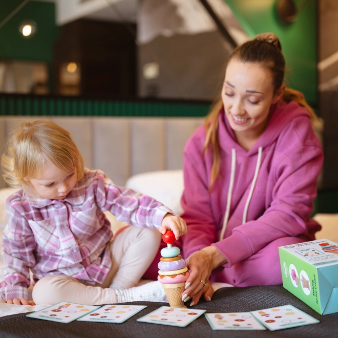 Woopie Green træis Montessori isbutik