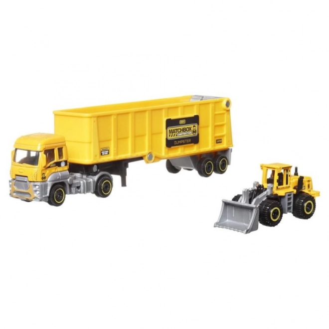 Transportkøretøj + bil Matchbox Convoys