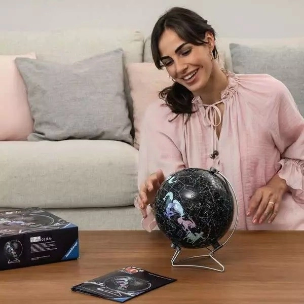RAVENSBURGER Lysende puzzleball Stjerneglobus 190 stykker
