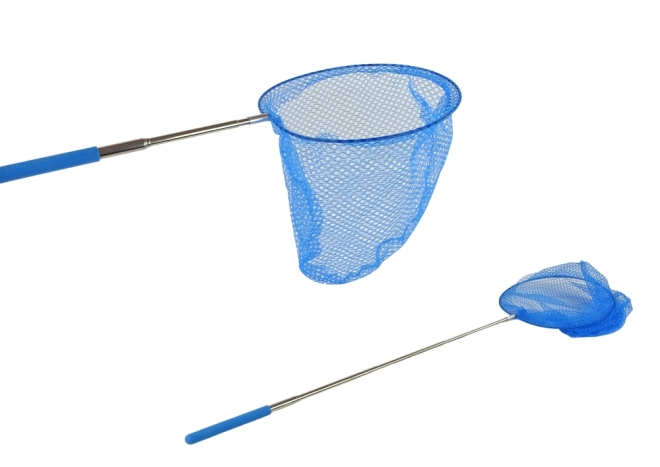 Foldbar teleskopisk net til sommerfugle og insekter 85 cm - blå
