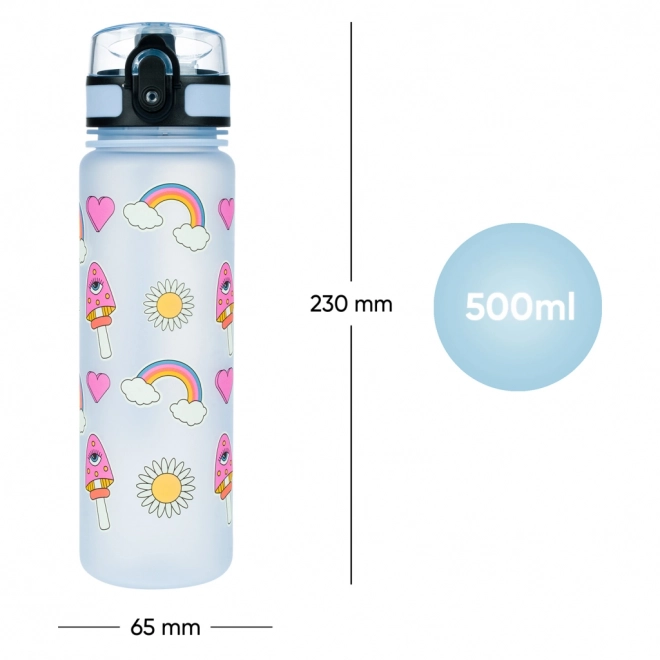 BAAGL Tritan-flaske til drikke Hippie, 500 ml