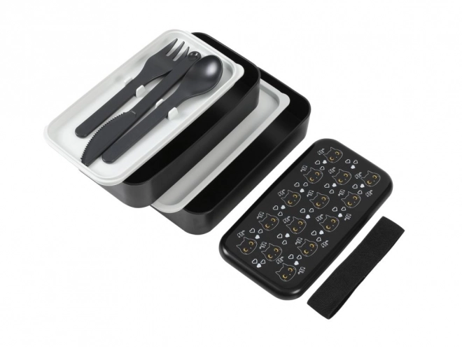 Frokostboks Sorte Kat Bento