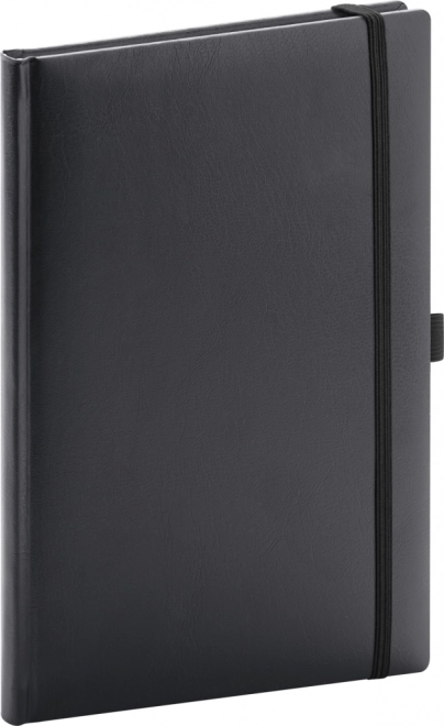 Prikket notesbog NOTIQUE Balacron sort 15 x 21 cm