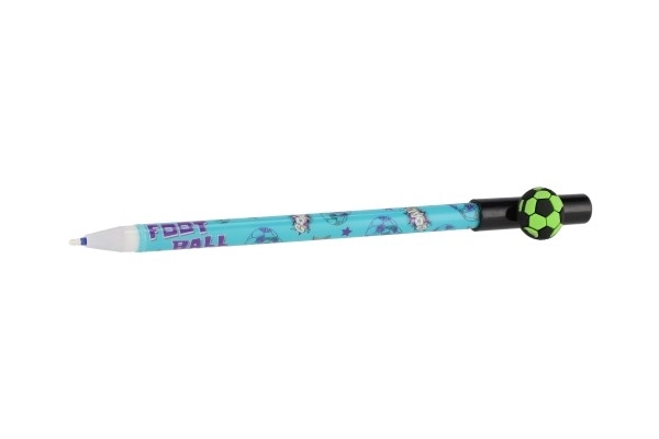 Sletbart pen oval fodbold 16cm plast 6 farver 36stk i kassen