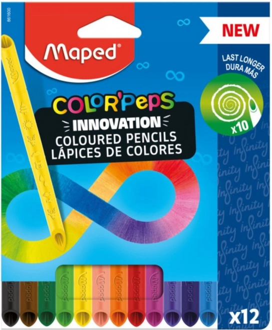 MAPED Farveblyanter Color'Peps Infinity 12 stk.