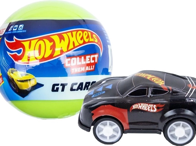Auto Hot Wheels GT i kapsel 65 mm