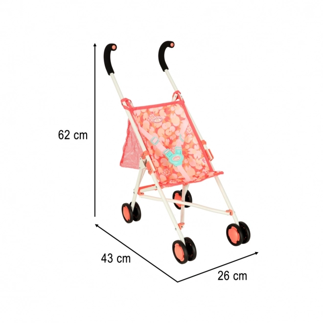 Baby Annabell klapvogn med net