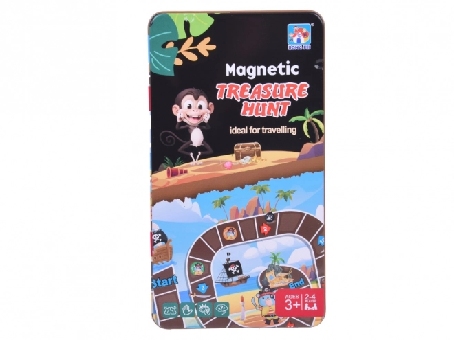 Magnetisk spil Skattejagt Pirater