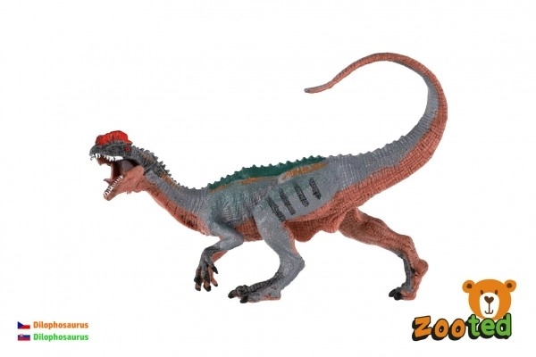 Dilophosaurus zootet plastik 15cm i pose