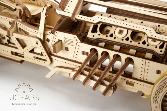 Ugears 3D puslespil - U9 Grand Prix bil 348 dele