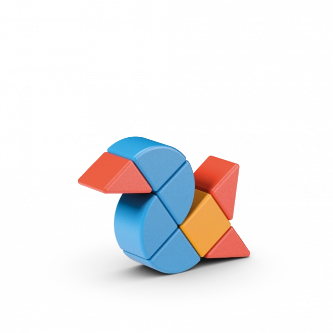 Geomag Magicube Klodser & Kort 16 stykker