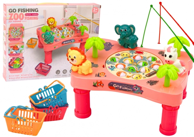 Fiskeri spillesartbord pink