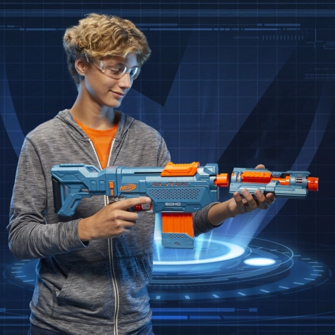 Nerf Pistol Echo CS-10 med tilbehør