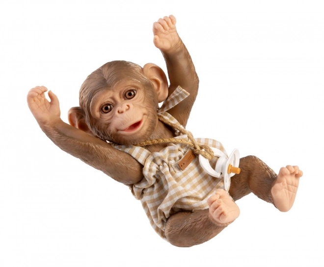 Guca 991 REBORN OPIČKA - realistisk abe baby med hele vinyloverkrop - 32 cm