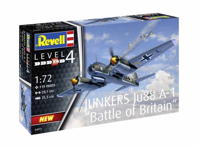 Model fly Junkers Ju88 A-1 Kampen om Storbritannien