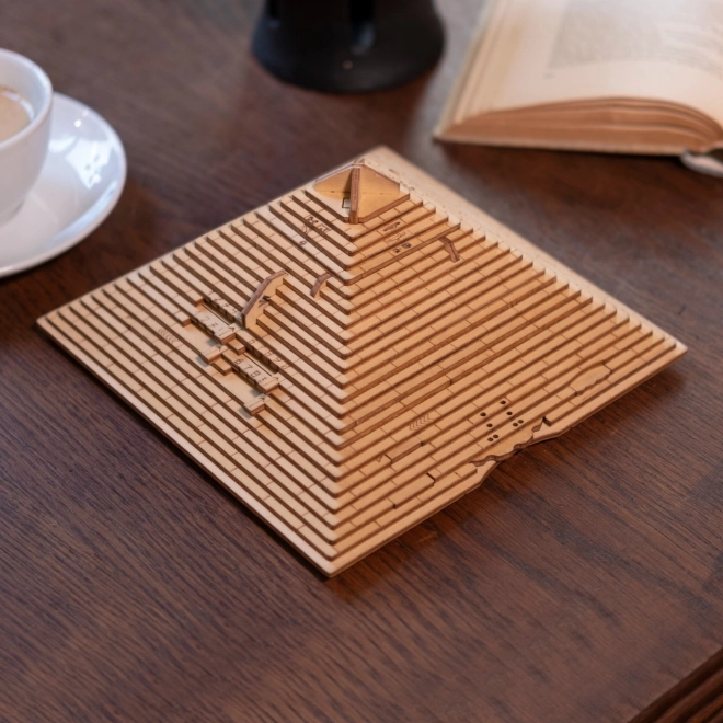 EscapeWelt 3D træ mekanisk gådespil Pyramide