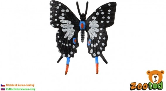 Plastmodel af svalehale – realistisk dekoration 6 cm