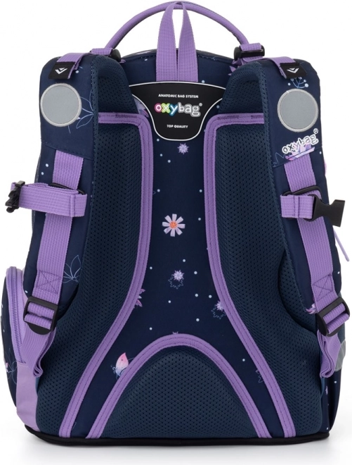 OXYBAG Skolesæt 3 dele OXY GO Blomster