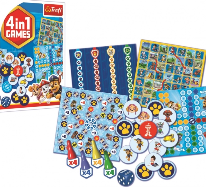 TREFL Spil Paw Patrol 4i1