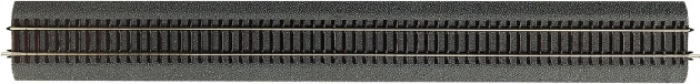 Roco Line lige skinne med ballast 1 stk