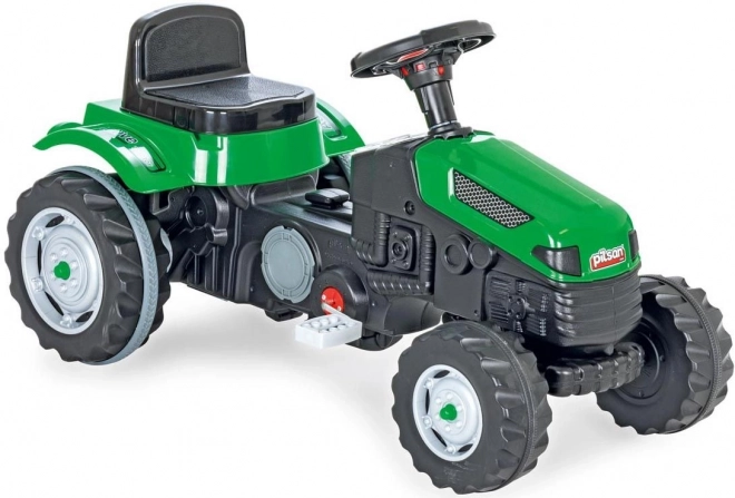 Traktor pedaltrækket grøn