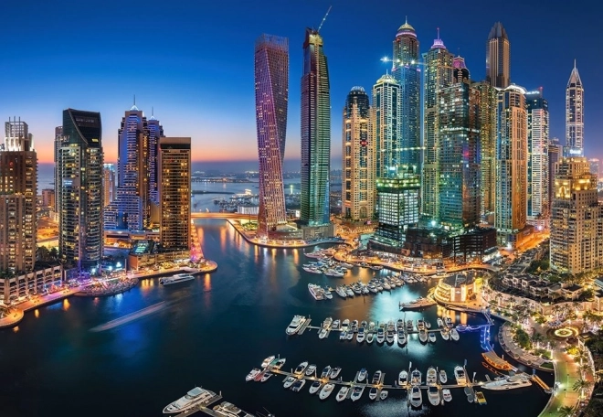 Puslespil Dubai byens tårne