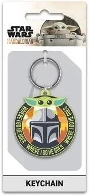 Gummi-nøglering Mandalorian - Where I Go