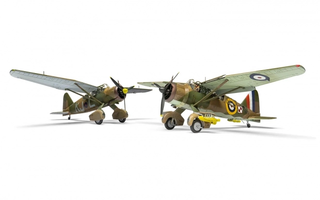 Model af flyvemaskine Westland Lysander Mk.I/Mk.III 1/48