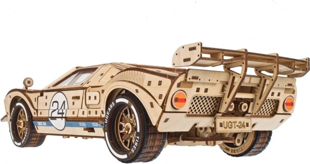 Ugears 3D træ mekanisk puslespil Endurance Racer