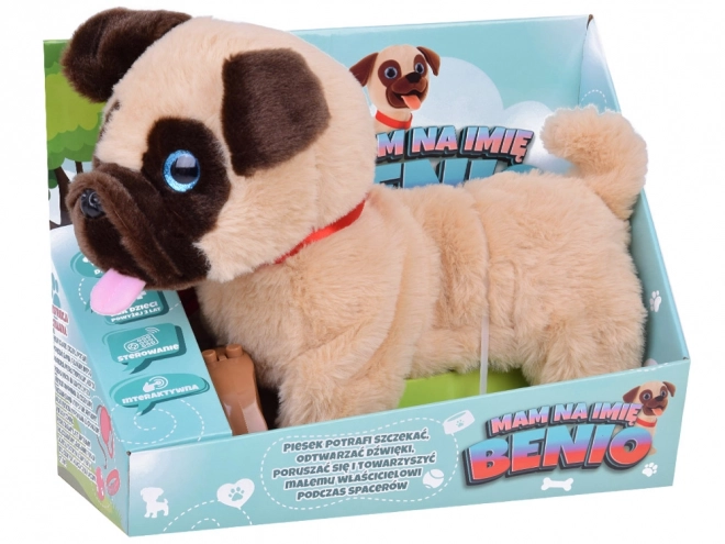 Interaktiv plys hund Benio