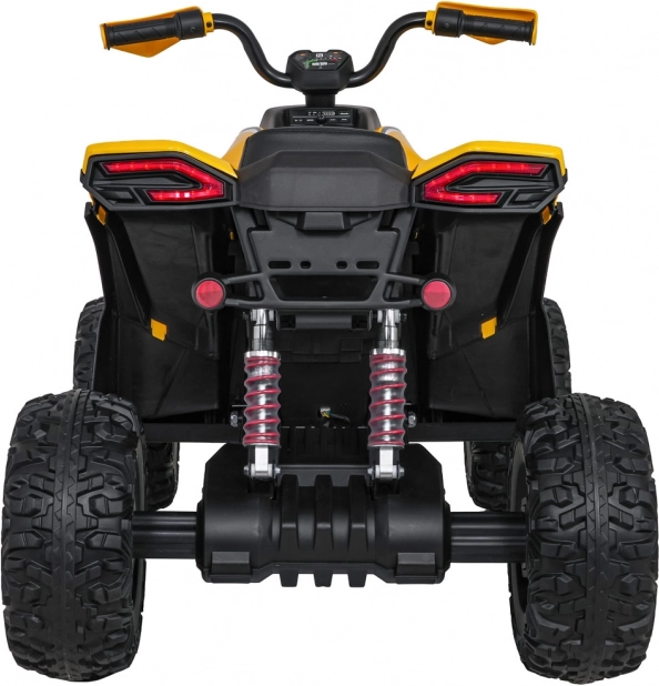 Firehjulet Fast Wheel – Gul