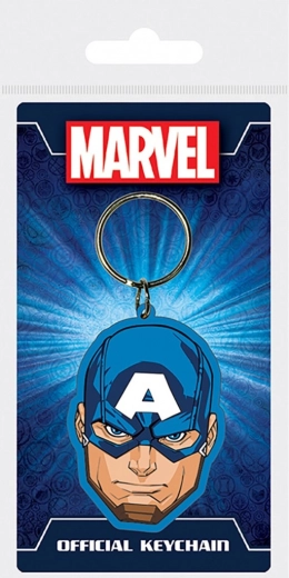 gummi-nøglering Marvel Captain America