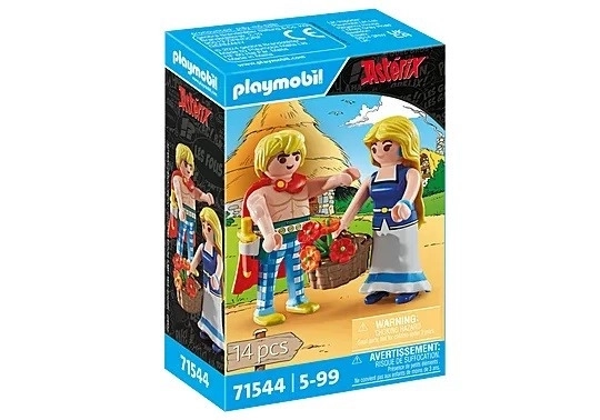 Sæt Asterix Tragikomik og Falbala