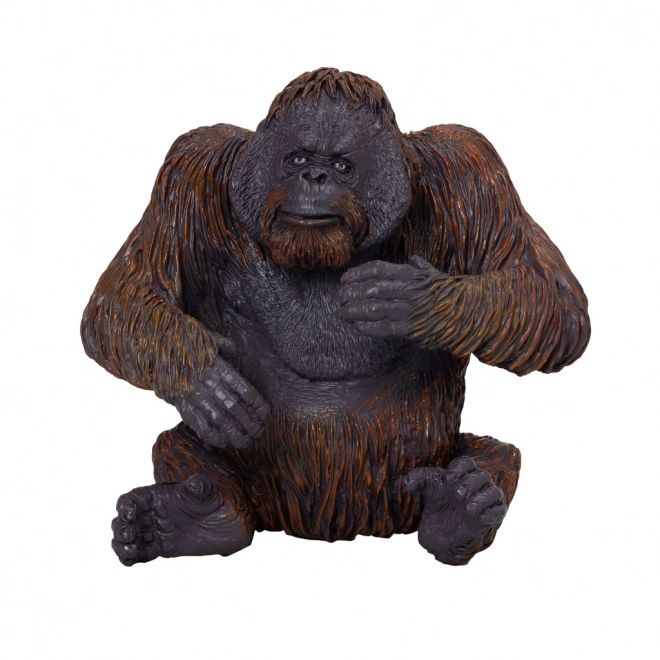 Realistisk orangutanfigur