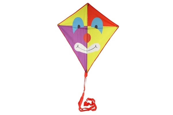 Drage flyvende klovn nylon 78x88cm i stofpose 11x90x2cm
