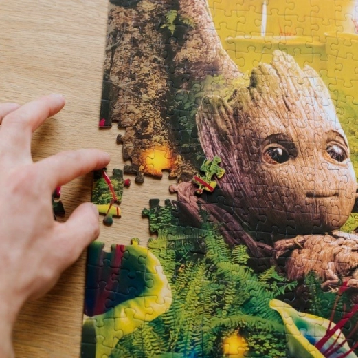 Marvel-motiv: "Jeg er Groot"