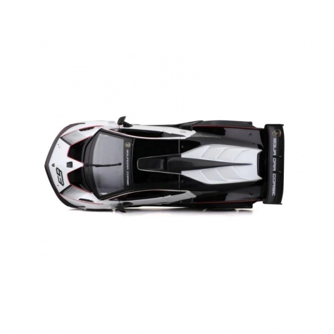 Bburago 1:24 Race Lamborghini Essenza SCV12 – Hvid