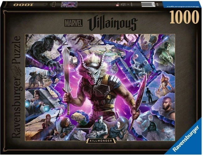 Puslespil Ravensburger Villainous: Killmonger 1000 brikker