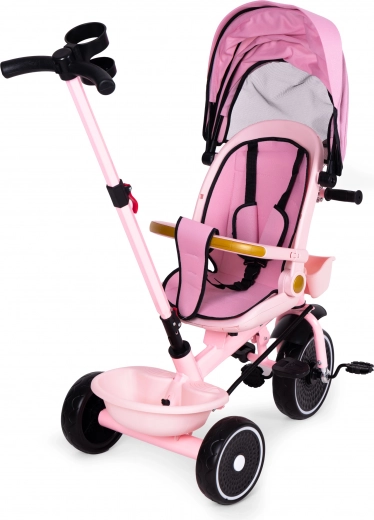 Fuld kontrol takket være styrestang og sikker udrustning